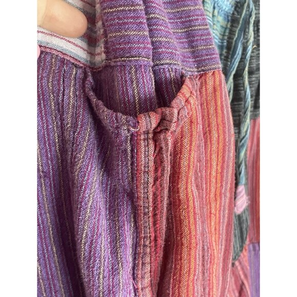 Pants Harem Yogi Unisex  S/M Patchwork Boho Hippie Festival Boho Peru - Picture 3 of 6